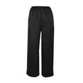 thumbnail image 1 of Pantalón George para Dama, con Pierna Amplia Negro Talla M, 1 of 4