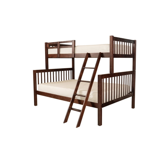 Litera Mixta 2 camas Alabama Nogal Kessa Muebles