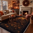 thumbnail image 6 of GENIMO 2'x3' Halloween Doormat, Washable Non Slip Soft Farmhouse Pumpkin Outdoor Door Mat for Front Door Covered Porch Patio Entryway, Smoky Amber, 6 of 6