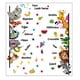 thumbnail image 1 of Pegatinas del alfabeto para la habitación de los niños: decoración divertida y educativa, calcomanías de animales vibrantes, 1 of 7