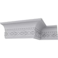 thumbnail image 6 of 4 3/8"H x 3 1/8"P x 5 1/4"F x 94 1/2"L, (3" Repeat), Dentil Crown Moulding, 6 of 14