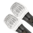 thumbnail image 3 of Inteprter 200/Pack Microphone Cover Handheld Mic Covers White Cables de audio/vídeo, 3 of 6