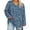 Blue tops 1, variant on jobturf Plus Size Tops for Curvy Women Floral Oversized Graphic Tshirts Trendy Loose Fit V Neck Basic Tees Fall Long Sleeve Shirt L