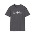 thumbnail image 2 of My Heart Beats for Dogs T-Shirt, Crew Neck, Short Sleeve T-Shirt,, 2 of 10