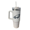 thumbnail image 1 of Termo de acero inoxidable Fartmex color blanco NFL Philadelphia Eagles 30 Oz, 1 of 3