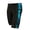 Black/Blue, variant on Men's Sunfire Spice Jammer Swimsuit (MJ006) - Black/Purple - 26