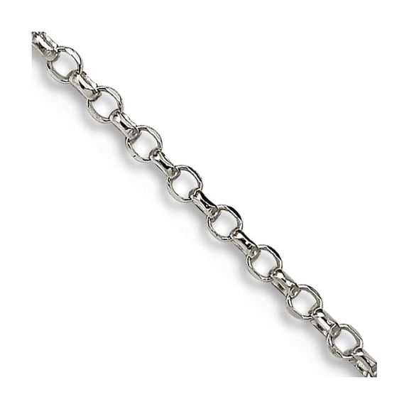 925 Sterling Silver 1.5mm Sparkle-Cut Cable Chain Necklace 22 Inch Chain Necklace for Women and Men