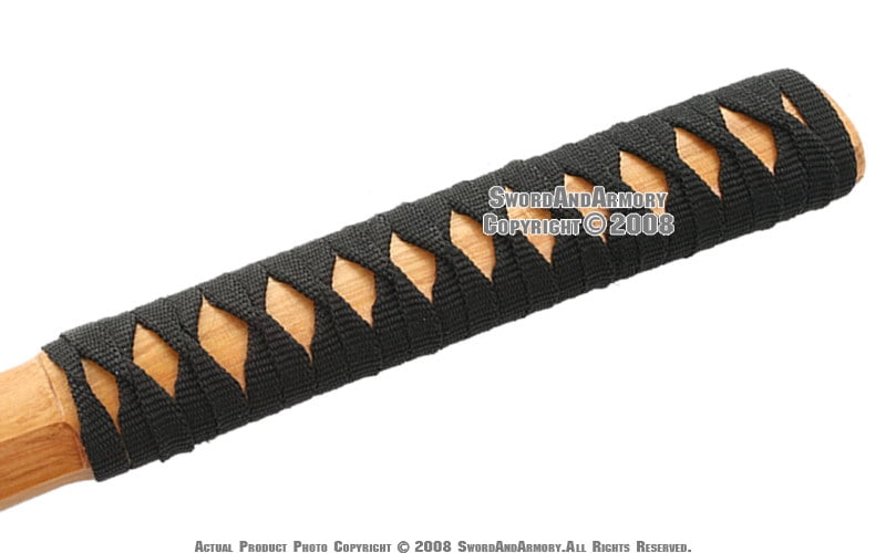 Munetoshi 39" Set of 2 Training Katana Wooden Bokken Practice Sword Kendo Bokuto Natural Martial Art