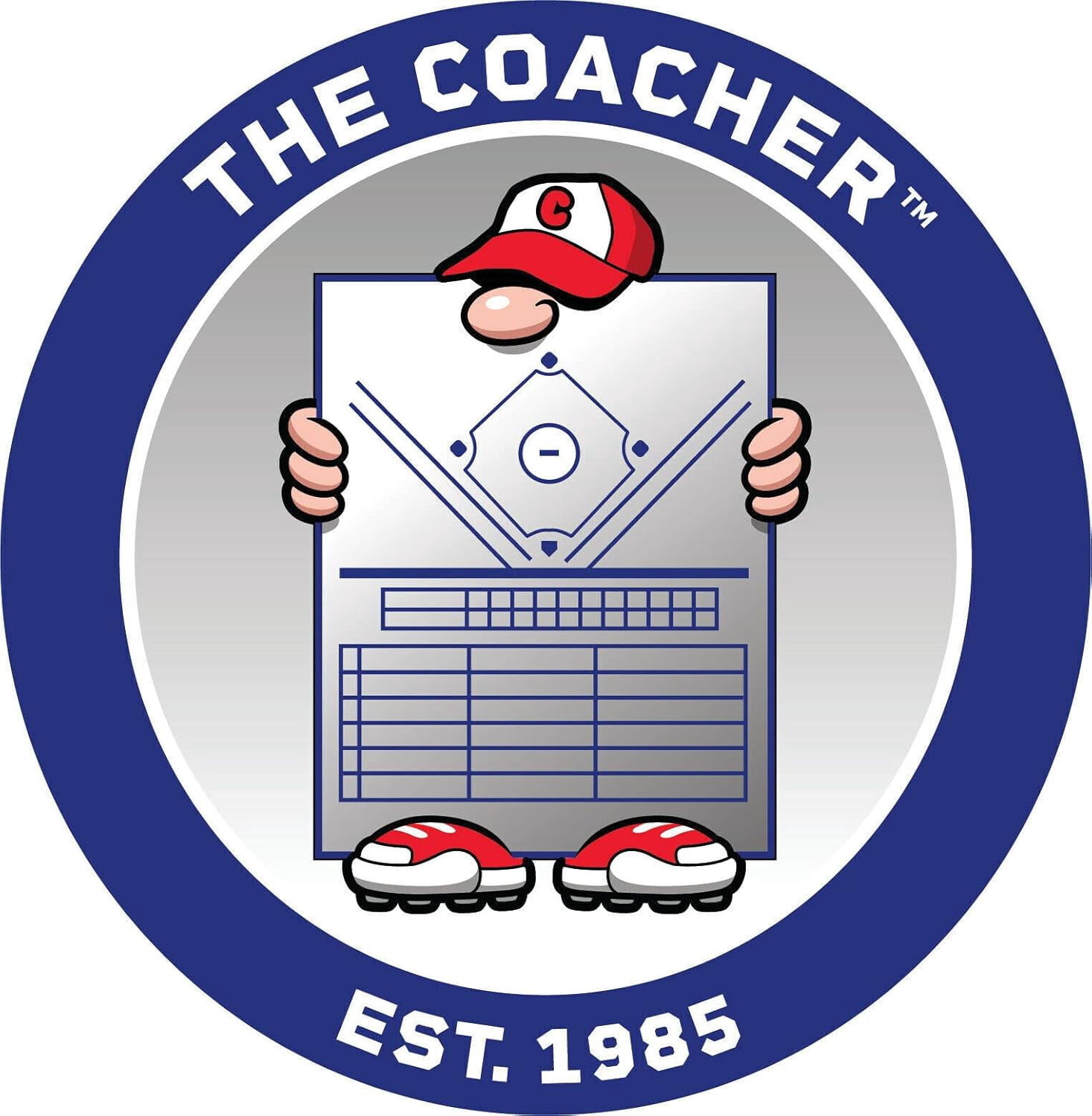 Premium Dry Erase Magnetic Bowling Coaching Coach Board Clipboard - Double-Sided - Made in The USA