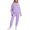 Purple, variant on Kcolen Valentine's Day Sweatsuits Womens 2 Piece Outfit Funny Cute Bow Graphic Hoodies And Jogger Pant Set Athletic Tracksuits Grey