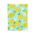 thumbnail image 1 of XMXY Fleece Throw Blanket for Couch, Cartoon Lemon Green Lightweight Plush Fuzzy Cozy Soft Bed Blankets and Throws for Sofa, 50"x40" inches, 1 of 8