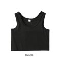 thumbnail image 4 of Qarigey Chaleco corto para mujer, camisetas sin mangas de verano para clima cálido, ropa interior elástica, sujetador de corsé Sexy de S-5XL Ropa interior Negro/3XL, 4 of 6