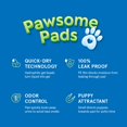 thumbnail image 2 of Orina para mascotas Puppy Pads Stack Man para adiestramiento de perros, 100 unidades, 2 of 8
