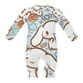 thumbnail image 5 of Cinnamoroll Baby Footless Rompers, Long Sleeve Baby Onesie Jumpsuit for Boys Girls, 5 of 8