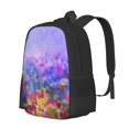 thumbnail image 1 of Easygdp Colorful Purple Cosmos Flower Mochila de Gran Capacidad Minimalista Ideal para Escuela, Viajes y Uso Diario, 1 of 6