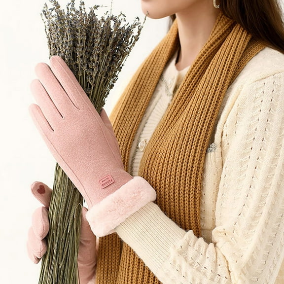 Tnhcen Women Fashion Winter Warm Gloves Ski Wind Protect Hands
