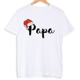 thumbnail image 3 of Camisetas a juego con gorro de Papá Noel para la familia, ropa a juego para madre, padre e hijos, camisetas para fiestas navideñas, atuendos para vacaciones de invierno, 3 of 5