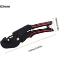 thumbnail image 2 of Pipe Cutter for Labor-saving Blade & Non-slip Grip, Versatile Cutter & Safe Design, Clean Cut & Ergonomic Handle for PVC, CPVC, PE, PPR, PEX, Rubber Pipes, Wide Application (63mm), 2 of 5
