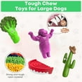 thumbnail image 5 of Pet Deluxe 4 Pack Large Dog Chew Toys for Aggressive Chewers Tough Dog Toys to Keep Them Busy Indestructible Super Chewer for Medium, Large Breed, 5 of 8