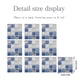 thumbnail image 4 of Ganfancp 10Pc Crystal Tile Stickers Diy Pegatinas de Pared Autoadhesivas Ofertas Del Día Liquidación 1 Juego de Pegatinas para Azulejos (10 Hojas), 4 of 7
