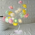 thumbnail image 3 of CAROOTU LED Lamp Rose Flower Tree Shape Battery Powered Decorative LED Table Lights Parties Xmas Wedding, 3 of 7