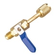 thumbnail image 2 of Válvula de seguridad líquida Sunnimix para aire Acondicionado conector de carga refrigerante Azul, 2 of 8