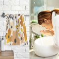 thumbnail image 7 of Yayeee 2 Pack Hand Towels for Bathroom 100% Cotton 16" x 28" Soft Absorbent Kitchen Towel, Yellow Flowers, 7 of 7