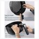 thumbnail image 3 of Air Fryer Replacement Basket For Power Xl Dash Cozyna 5.5qt Air Fryer,air Fryer Accessories Black, 3 of 5