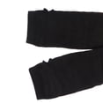 thumbnail image 3 of Guantes de punto de invierno para mujer, largos, sin dedos, con abertura para el pulgar (negros), 3 of 7