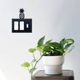 thumbnail image 2 of Pineapple Double GFI CUSTOM Product Single Switch Cover, 2 of 2