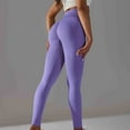 thumbnail image 5 of Women's High Waisted Leggings Crossover Waist Butt Lift Yoga Pants Athletic Tummy Control Workout Leggings Full Length Buttery Soft Yoga Pants,High Waisted Leggings Tummy Control, 5 of 8