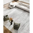 thumbnail image 2 of VEVOR Large Area Rug 10 x 14 ft Anti-Skid and Tear-Resistant Floor Mat Modern Gray, 2 of 9