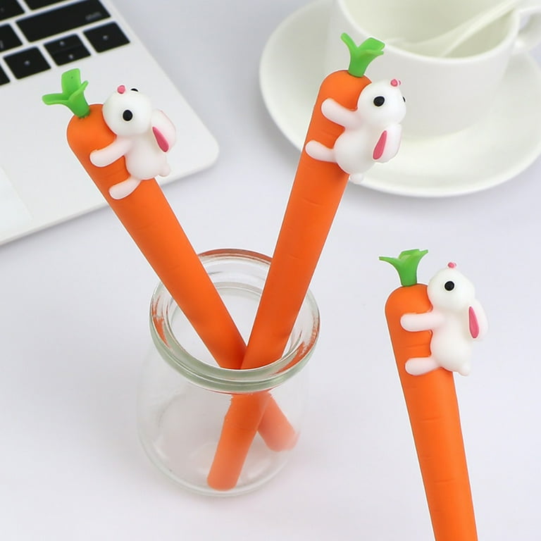 silicone carrot pencil case and 0.5mm