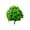 D, variant on UYUH Hand-Painted Single Miniature Tree Figurine Ornament,Assorted Flowering & Fruit Bearing Styles,Miniature Tree Figurine for Garden Terrarium,Micro Landscape & DIY Craft Decor 