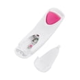 thumbnail image 3 of White Pink Plastic Nonslip Handle Battery Powered Cosmetic Tool Eyelash Curler for Lady, 3 of 3
