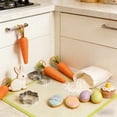 thumbnail image 5 of Luoshdecor Easter Carrot Foam Decor 3-Pack - Colorful Hanging Radish & Rabbit Ornament for Home Party Decor, 5 of 6