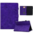 thumbnail image 1 of SaniMore Wallet Case for Amazon Fire HD10 2021/HD10 Plus 2021, Auto Sleep/Wake, PU Leather Magnetic Cover Built-in Pencil Holder 2 Card Slots & Kickstand Full Body Protective Shell, Purple, 1 of 7