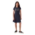 thumbnail image 1 of Vestido para niña GAP azul marino de algodón, manga corta, talla 10, 1 of 2