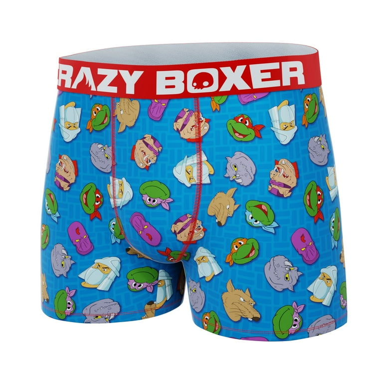 CRAZYBOXER Men's Underwear Ninja Turtles Comfortable Distortion