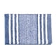 thumbnail image 2 of Tapete de entrada de microfibra extra grueso, 1 unidad, antideslizante, 40,64 x 60 cm, absorbente de agua, para baño y cocina, con base de secado rápido para zonas húmedas (azul)., 2 of 9