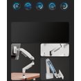 thumbnail image 5 of Soporte de Brazo Ajustable para Monitor de 10 a 17" | Ergonómico y Giratorio | Multicolor, 5 of 5