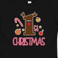 thumbnail image 4 of Inktastic 1st Christmas Reindeer Boys or Girls Baby T-Shirt, 4 of 5