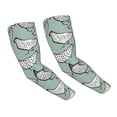 thumbnail image 6 of Lsque Hand Drawn Chickens Cooling Arm Sleeves for Men & Women -Compression Sleeves to Cover Arms for Working,Sun Sleeves for UV Protection,Breathable, Moisture-Wicking, 6 of 8