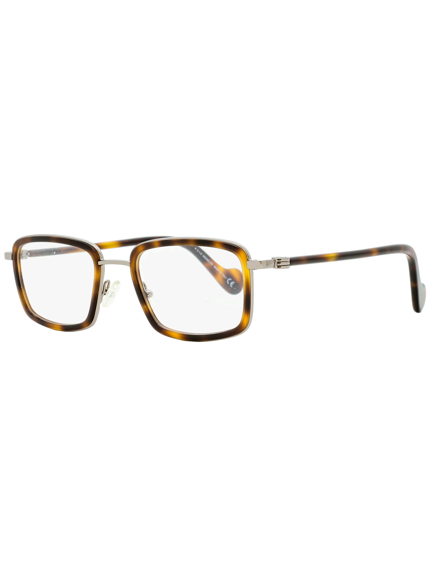 Moncler Rectangular Eyeglasses ML5026 056 Havana/Gunmetal 51mm 5026