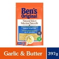 thumbnail image 1 of BEN'S ORIGINAL NATURAL SELECT Garlic & Butter Flavour Rice, 397g pouch, 1 of 7