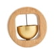 thumbnail image 2 of Timbre de puerta de madera creativo y único para el hogar. acuñar, 2 of 9