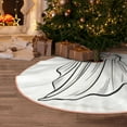 thumbnail image 5 of Sikiie Cute Ghost Simple Drawing Christmas Tree Skirt, Christmas Tree Decorations, Christmas Decor, Tree Mat Decoration(30-48IN)-36", 5 of 6