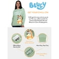 thumbnail image 7 of Bluey Women's Chilli Sweatshirt Green Sizes S-XXL, 7 of 7