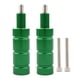 thumbnail image 1 of Paquete de 2 soportes para guardabarros de lámpara antiniebla para motocicleta, fabricado en aleación de aluminio Verde kusrkot Soporte de faro, 1 of 7