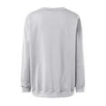 thumbnail image 4 of YABCSAZ Womens Long Sleeve T-Shirt Print Vintage Tees for Women, Casaul Loose Fit Tops Crew Neck Oversized Sweatshir, 4 of 4